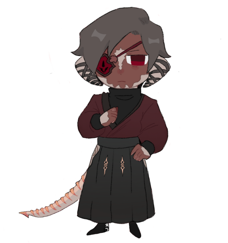 uruha (art by @ninyakun.bsky.social)